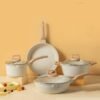 Non-Stick Marble Granite Coated Cookware Set