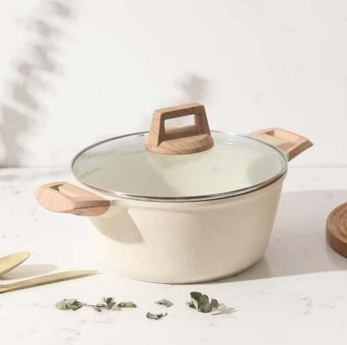 Non-Stick Marble Granite Coated Cookware Set