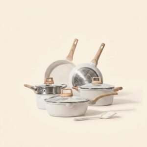 Non-Stick Marble Granite Coated Cookware Set