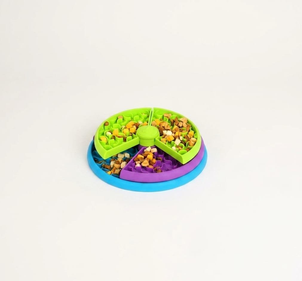 Pet slow food bowl
